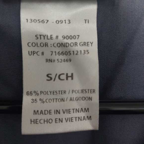 Women's ScrubStar Scrub Top Size Small - Picture 3 of 10